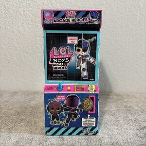 LOL Surprise Boys Arcade Heroes Collectible Doll Unopened Arcade Machine Box